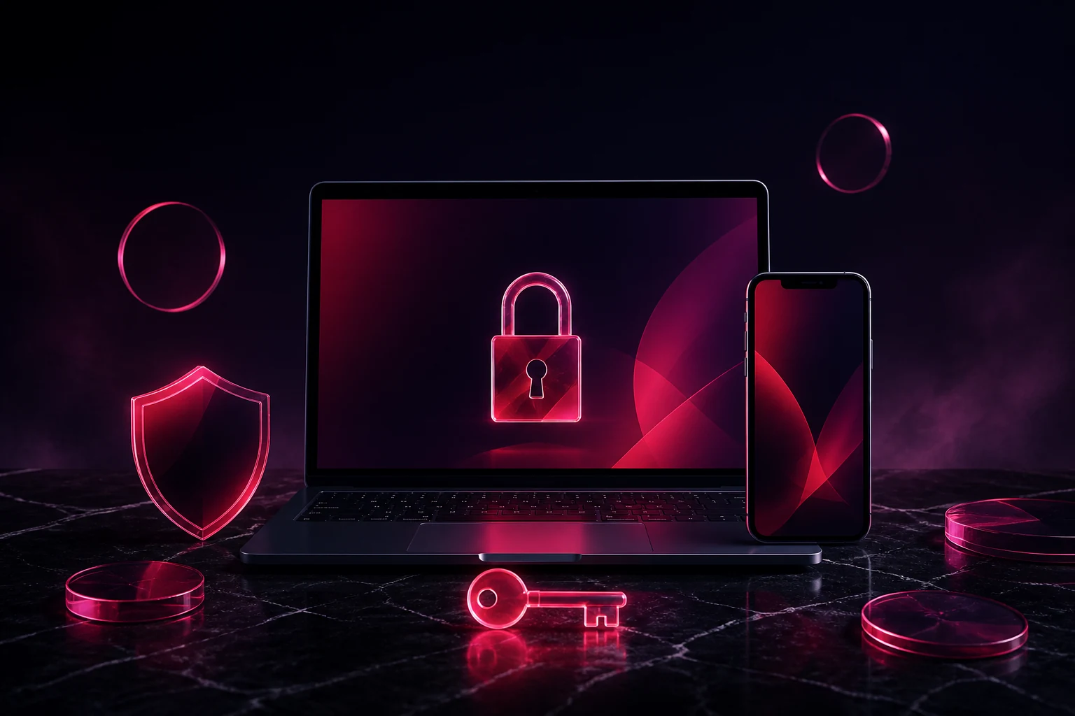 Accesso sicuro al conto Ybets con chiave e protezione digitale